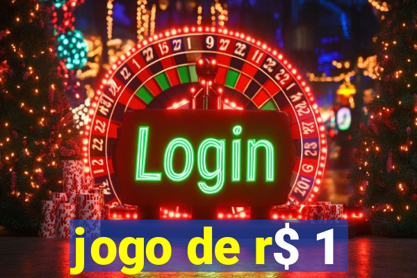 jogo de r$ 1